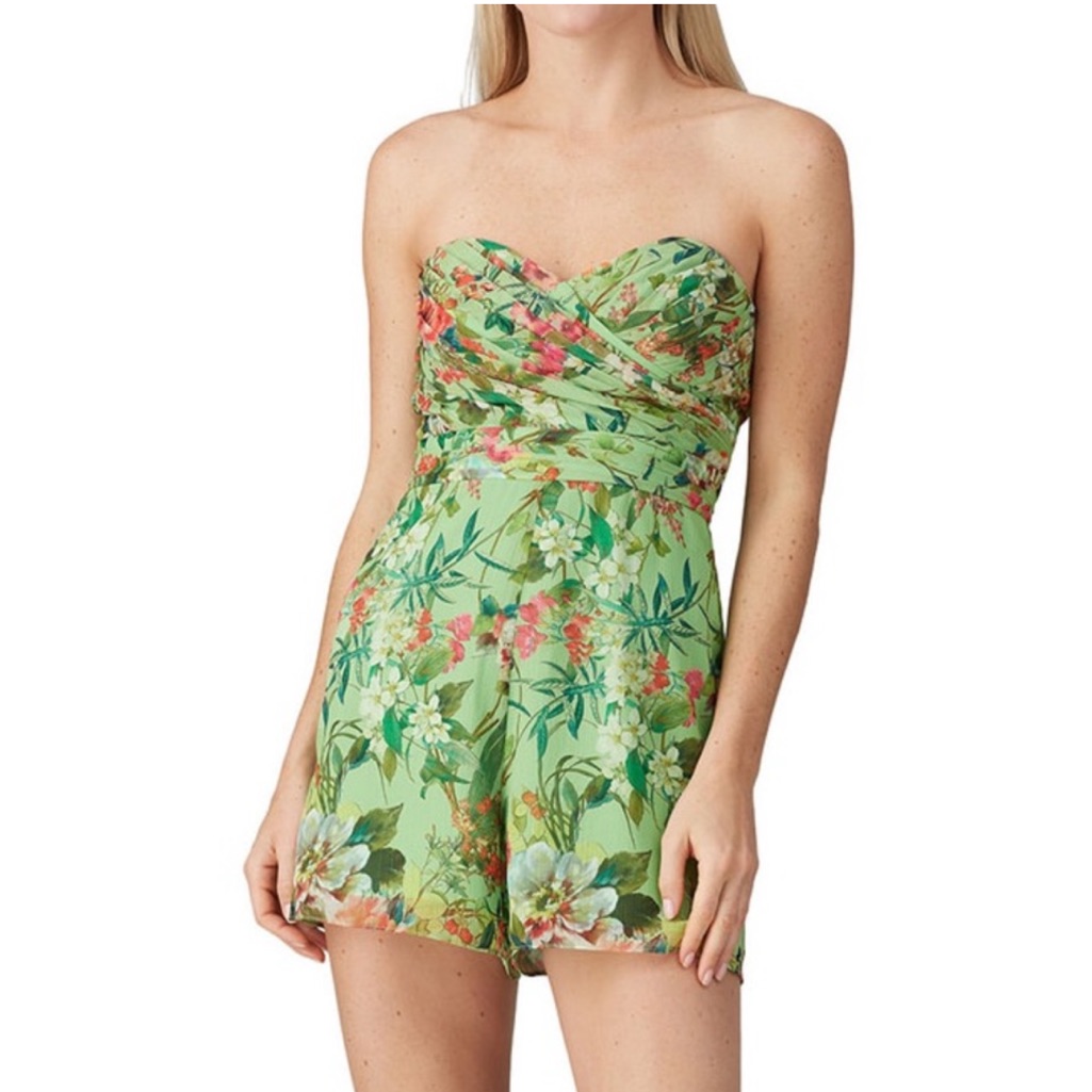 Jay Godfrey Strapless Romper Sz 0